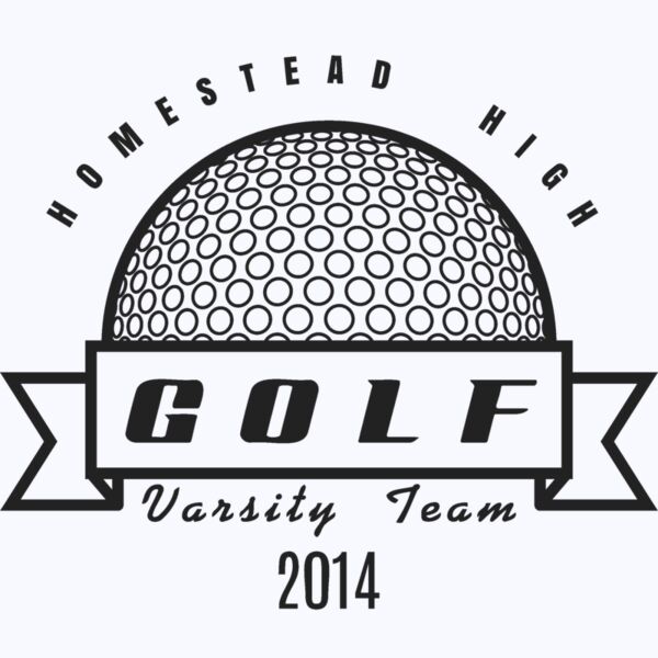 Golf Template DNT001 BW Thumbnail