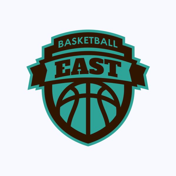 East Basketball logo template Thumbnail