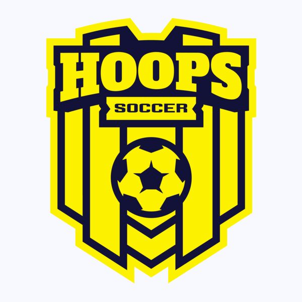 Hoops Soccer logo template Thumbnail
