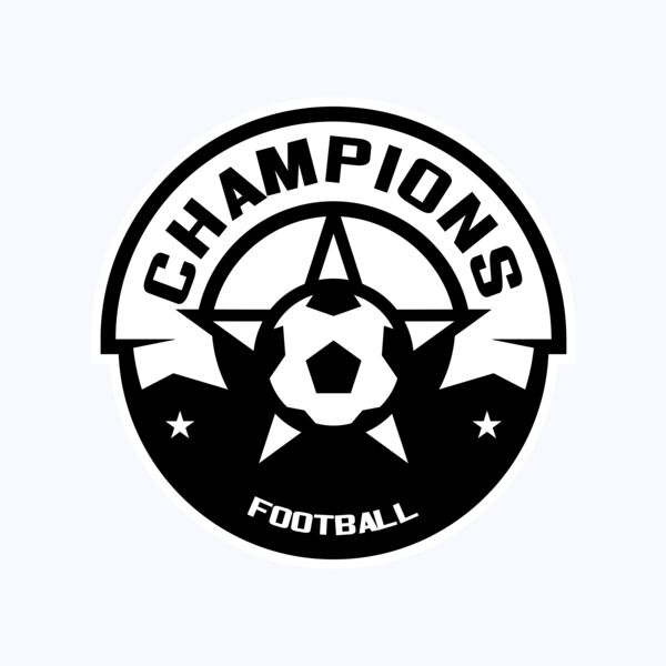Champions Football logo template Thumbnail