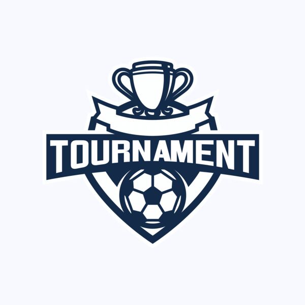 Tournament Football logo template 03 Thumbnail