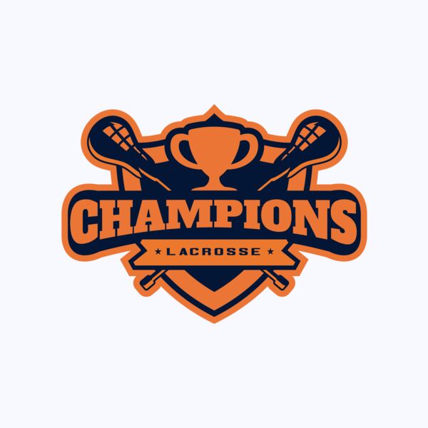 Champions Lacrosse Logo Template Thumbnail
