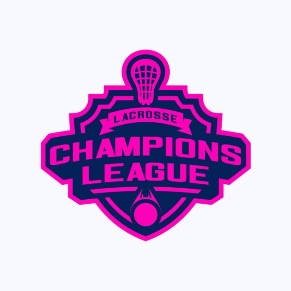 Champions League Lacrosse Team Logo Template Thumbnail