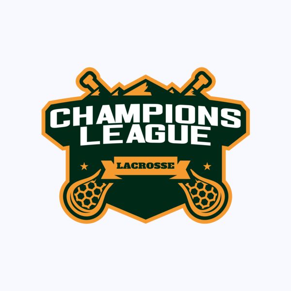 Champions League Lacrosse Logo Template Thumbnail