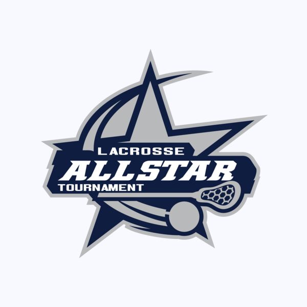 Allstar Tournament Lacrosse Logo Template 02 Thumbnail