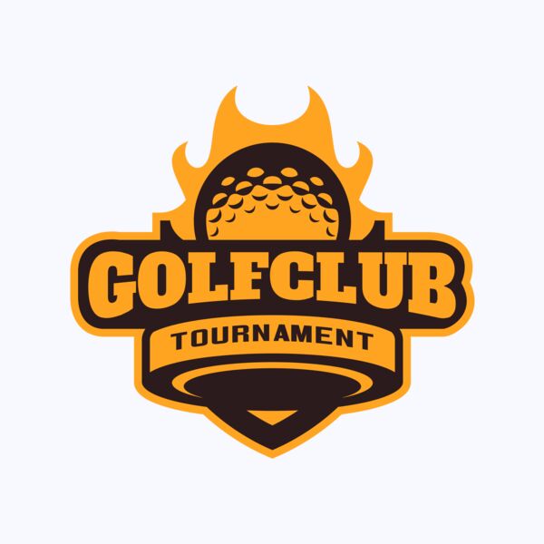 Golf Club Tournament logo template 04 Thumbnail