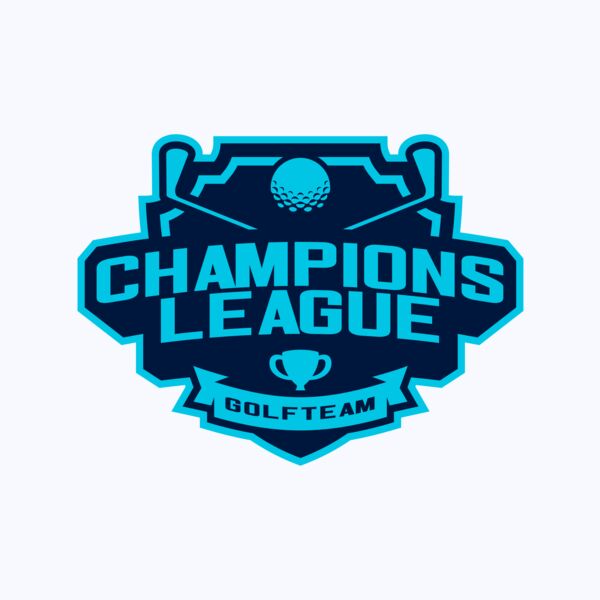 Champions League Golf Team logo template Thumbnail