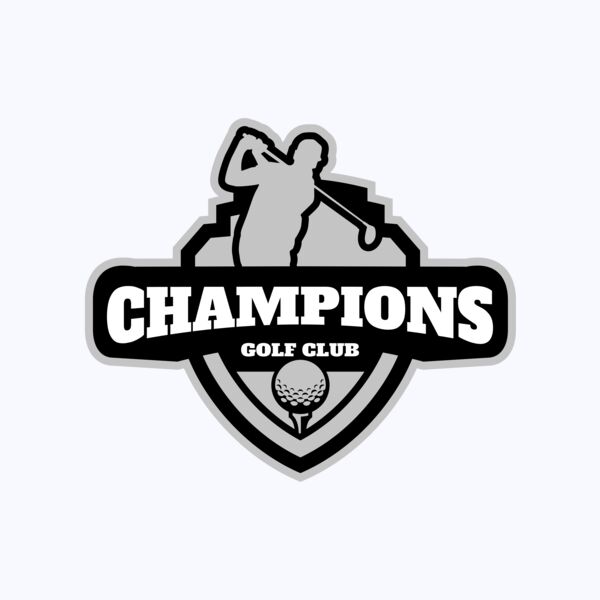 Champions Golf Club logo template Thumbnail