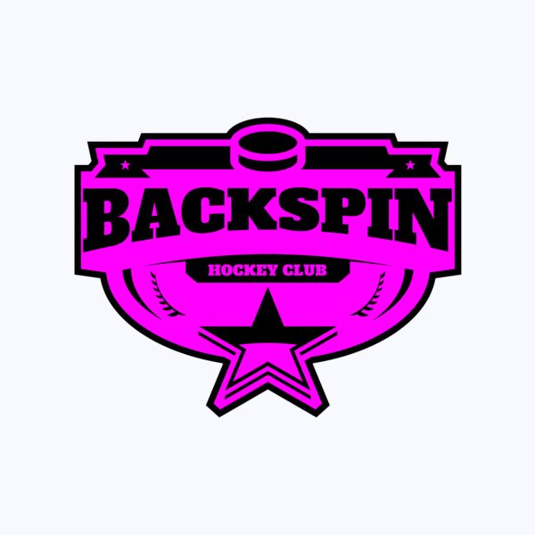 Backspin Hockey Club logo template Thumbnail