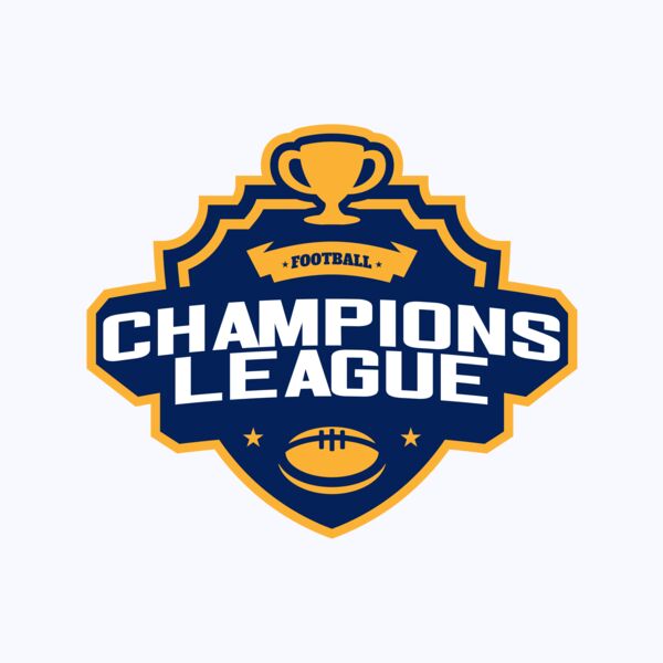 Champions League Football logo template 02 Thumbnail