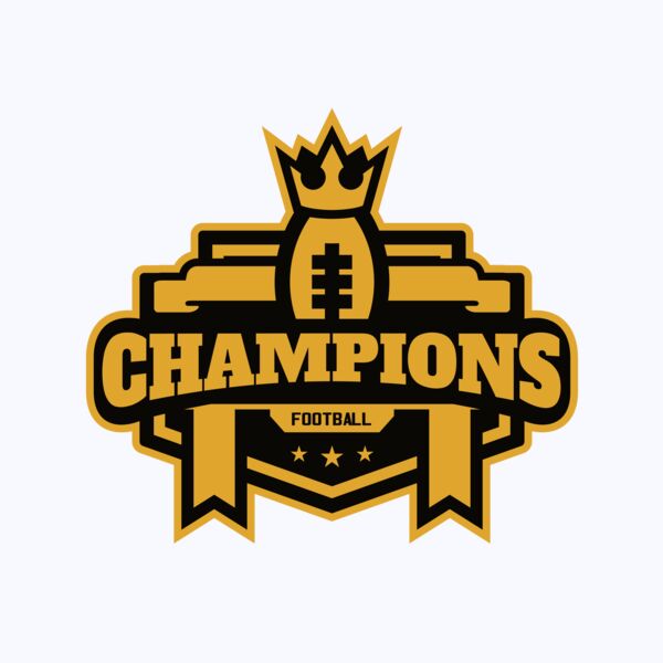 Champions Football Team logo template 02 Thumbnail