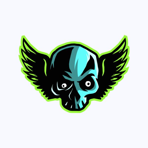 Elements Skulls logo template 180 Thumbnail