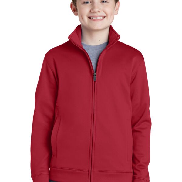ACS - Youth Sport Wick ® Fleece Full Zip Jacket Thumbnail