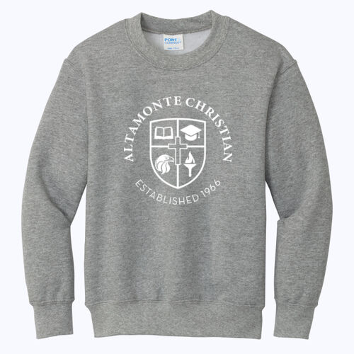 VPK ONLY - ACS - Youth Core Fleece Crewneck Sweatshirt PC78Y Thumbnail
