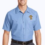 Short Sleeve Industrial Work Shirt Thumbnail