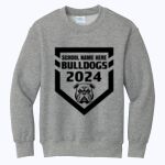 ACS - Youth Core Fleece Crewneck Sweatshirt Thumbnail