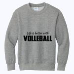 ACS - Youth Core Fleece Crewneck Sweatshirt Thumbnail