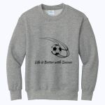 ACS - Youth Core Fleece Crewneck Sweatshirt Thumbnail