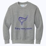 ACS - Youth Core Fleece Crewneck Sweatshirt Thumbnail