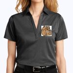 Women's Heathered Silk Touch Performance Polo Thumbnail
