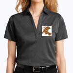 Women's Heathered Silk Touch Performance Polo Thumbnail