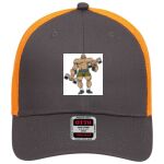 OTTO CAP 6 Panel Low Profile Mesh Back Trucker Hat Thumbnail