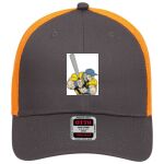 OTTO CAP 6 Panel Low Profile Mesh Back Trucker Hat Thumbnail