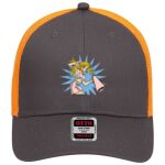 OTTO CAP 6 Panel Low Profile Mesh Back Trucker Hat Thumbnail