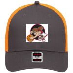 OTTO CAP 6 Panel Low Profile Mesh Back Trucker Hat Thumbnail