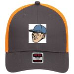 OTTO CAP 6 Panel Low Profile Mesh Back Trucker Hat Thumbnail