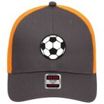 OTTO CAP 6 Panel Low Profile Mesh Back Trucker Hat Thumbnail