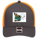OTTO CAP 6 Panel Low Profile Mesh Back Trucker Hat Thumbnail