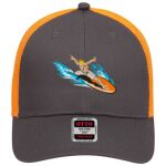 OTTO CAP 6 Panel Low Profile Mesh Back Trucker Hat Thumbnail