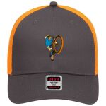 OTTO CAP 6 Panel Low Profile Mesh Back Trucker Hat Thumbnail