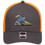 OTTO CAP 6 Panel Low Profile Mesh Back Trucker Hat Thumbnail
