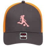 OTTO CAP 6 Panel Low Profile Mesh Back Trucker Hat Thumbnail