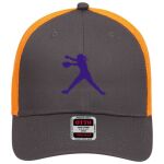 OTTO CAP 6 Panel Low Profile Mesh Back Trucker Hat Thumbnail