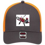 OTTO CAP 6 Panel Low Profile Mesh Back Trucker Hat Thumbnail