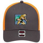 OTTO CAP 6 Panel Low Profile Mesh Back Trucker Hat Thumbnail