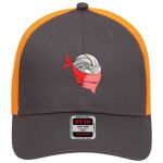 OTTO CAP 6 Panel Low Profile Mesh Back Trucker Hat Thumbnail