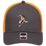 OTTO CAP 6 Panel Low Profile Mesh Back Trucker Hat Thumbnail