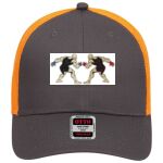 OTTO CAP 6 Panel Low Profile Mesh Back Trucker Hat Thumbnail