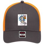 OTTO CAP 6 Panel Low Profile Mesh Back Trucker Hat Thumbnail