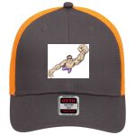 OTTO CAP 6 Panel Low Profile Mesh Back Trucker Hat Thumbnail