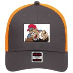 OTTO CAP 6 Panel Low Profile Mesh Back Trucker Hat Thumbnail