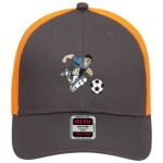 OTTO CAP 6 Panel Low Profile Mesh Back Trucker Hat Thumbnail