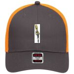 OTTO CAP 6 Panel Low Profile Mesh Back Trucker Hat Thumbnail