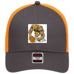 OTTO CAP 6 Panel Low Profile Mesh Back Trucker Hat Thumbnail