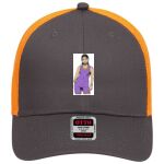 OTTO CAP 6 Panel Low Profile Mesh Back Trucker Hat Thumbnail