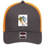 OTTO CAP 6 Panel Low Profile Mesh Back Trucker Hat Thumbnail